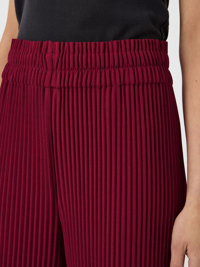 Salisa High Waisted Trousers (Tibetan Red)