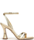 Sam Edelman Junie Heels in Gold Leather