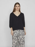 Sam Lace Detail Top (Black)
