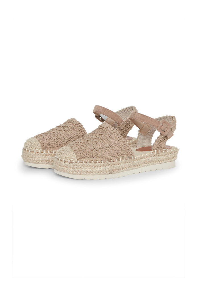 Savan Platform Sandals (Doeskin)