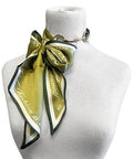 Scarf and Horsebit Buckle Necklace