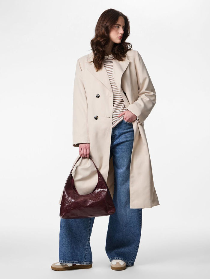 Scarlett Trenchcoat (Silver/Grey)