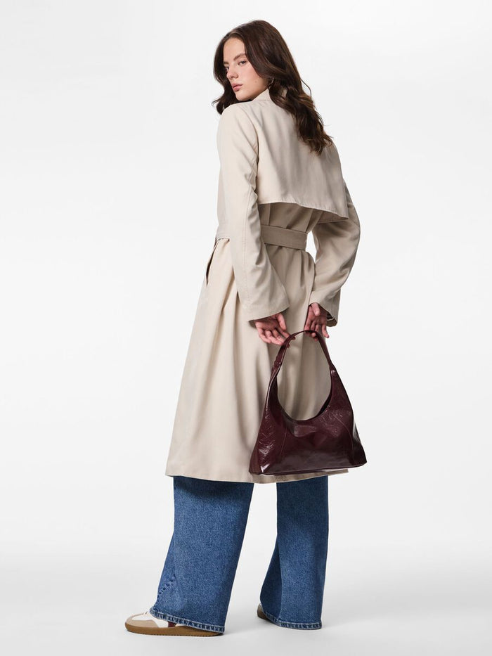 Scarlett Trenchcoat (Silver/Grey)