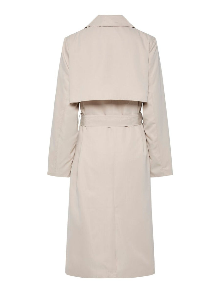 Scarlett Trenchcoat (Silver/Grey)