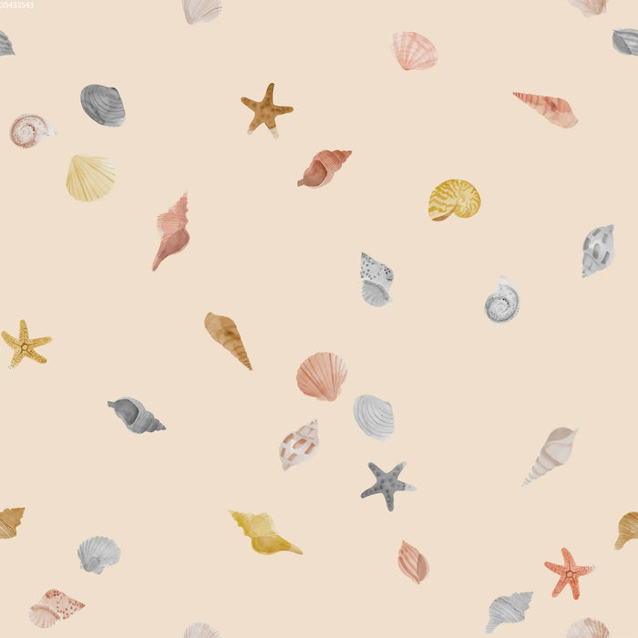 Seashells Peach - Family Fabrics B.V.