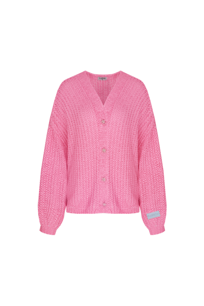 Seren Knitted Cardigan (Blush Rose)