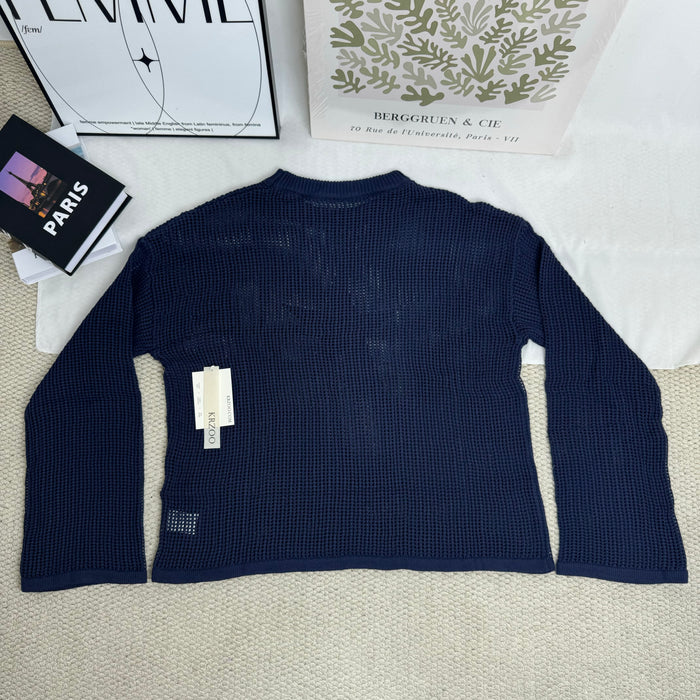 Sexy Openwork Knit Cover-Up Sweater