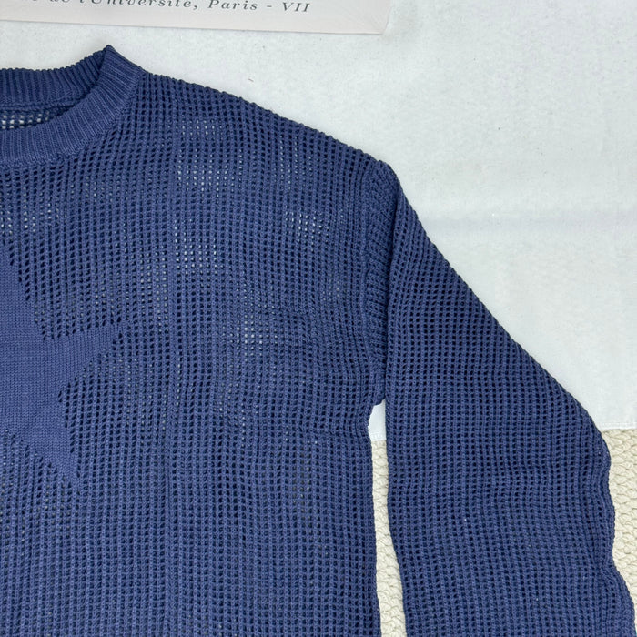 Sexy Openwork Knit Cover-Up Sweater