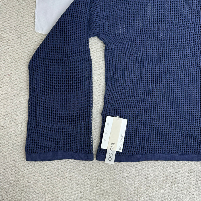 Sexy Openwork Knit Cover-Up Sweater
