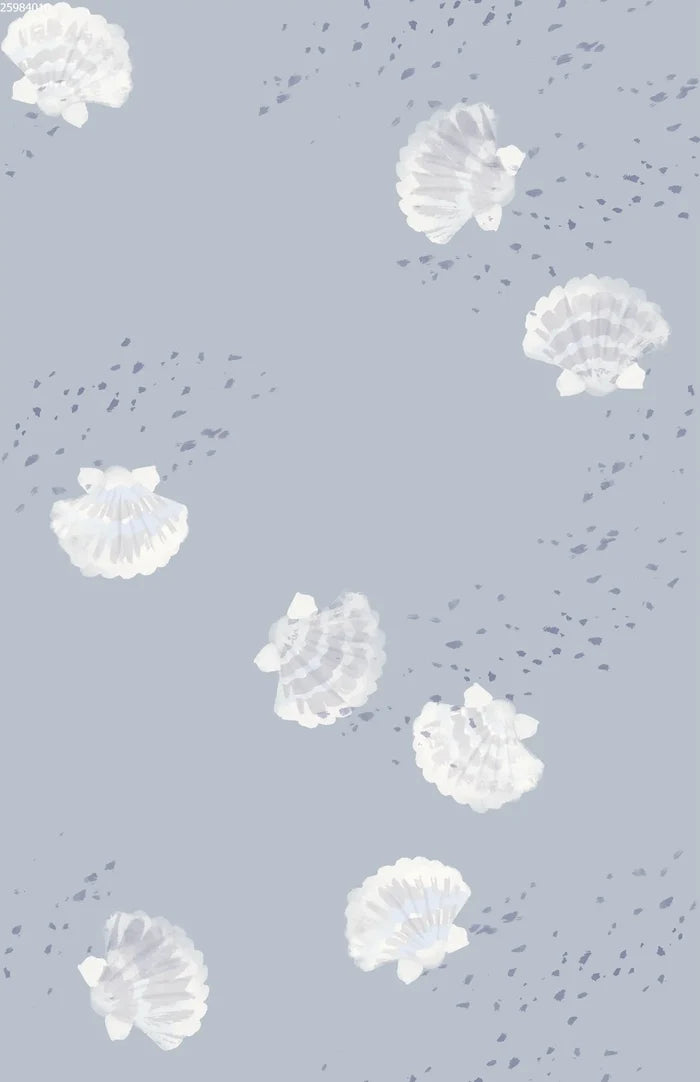 Shells Blue - Family Fabrics B.V.