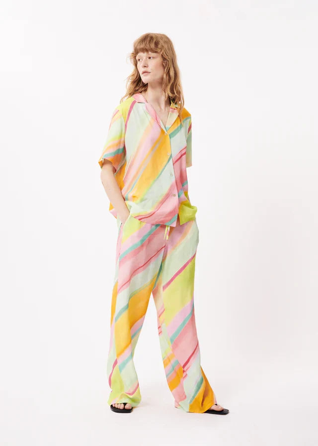 SHELLY SHORT SLEEVE SHIRT (MULTICOLOUR)
