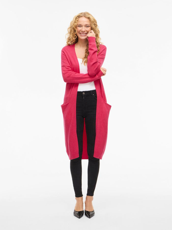 Sian Longline Cardigan (Jazzy/Dark Melange)