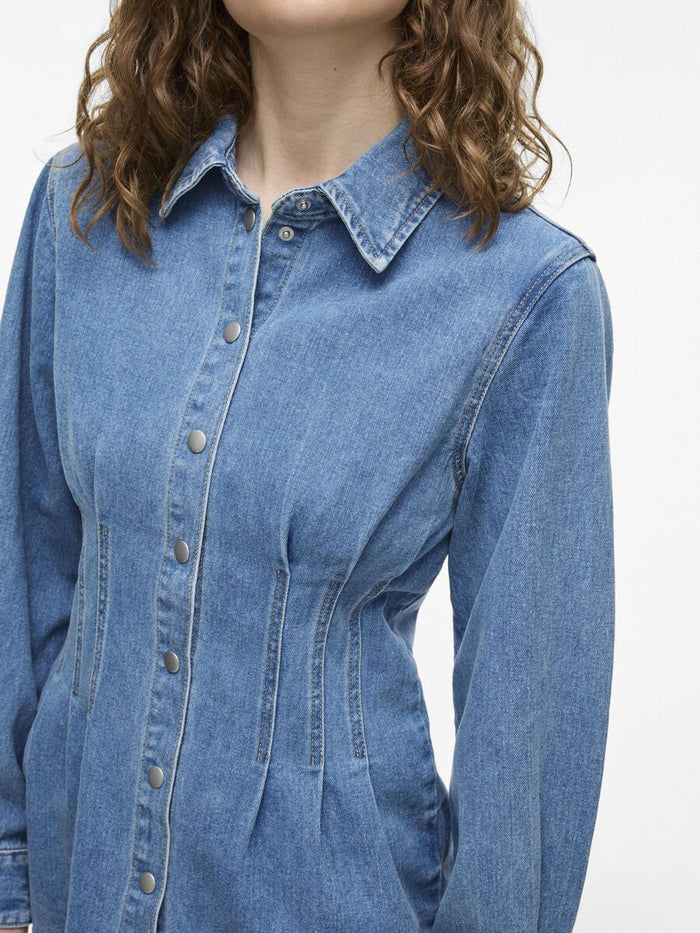 Sikka Denim Shirt (Medium Blue)