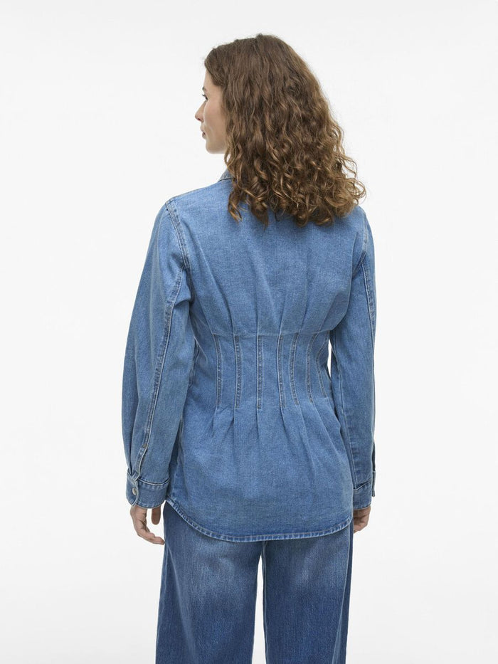 Sikka Denim Shirt (Medium Blue)