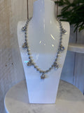 Silver Multi Diamond Necklace
