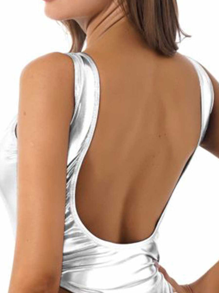 Silver Reflective Bodysuit