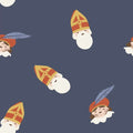 Sint and Piet Portrait Blue - Family Fabrics B.V.
