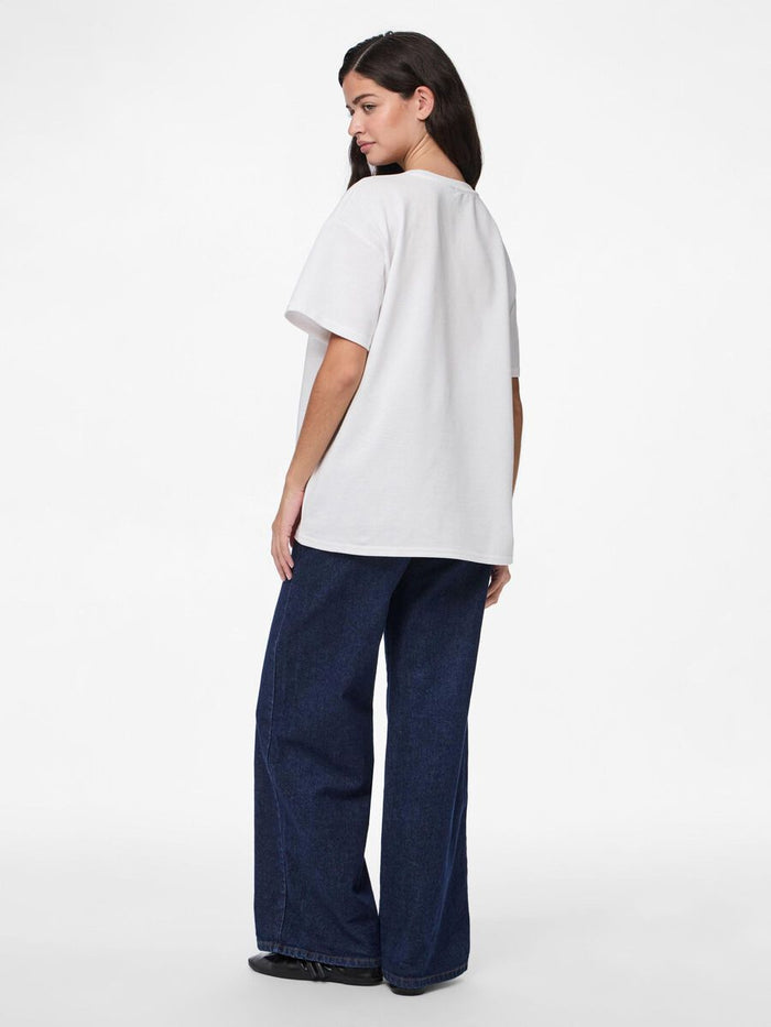 Sky Oversized T-Shirt (Bright White)