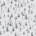 Snow Forest Grey - Family Fabrics B.V.