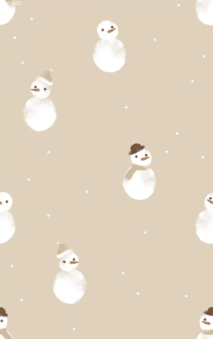 Snowman Beige - Family Fabrics B.V.