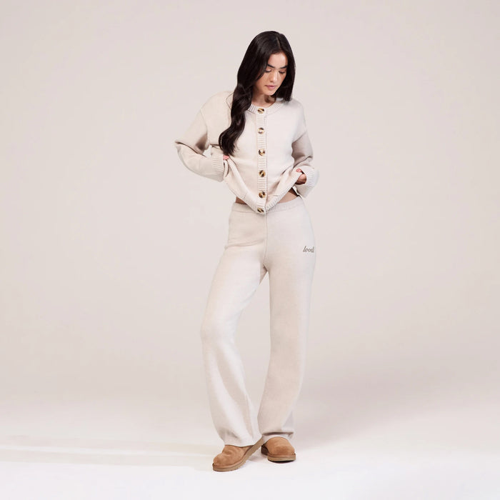 Soft Knit Cardigan - Beige