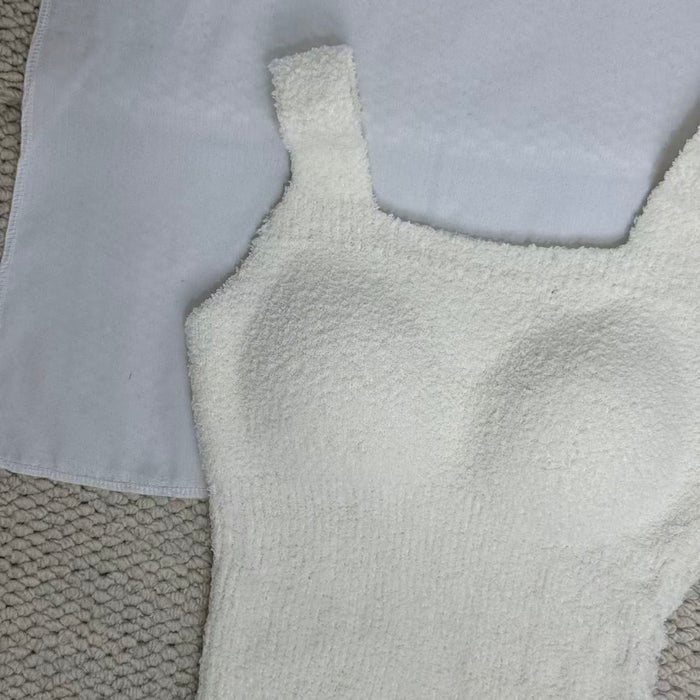 Solid Color Padded Under Shirt
