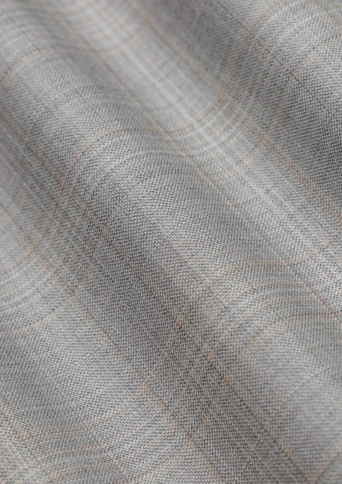 Spanish Grey Checked Pants - SARTORO