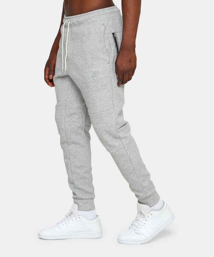Nike Sportswear Tech Fleece Pants (Heather Grey/Black)