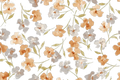 Spring Flower Peach - Family Fabrics B.V.