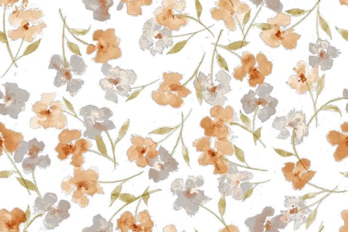 Spring Flower Peach - Family Fabrics B.V.