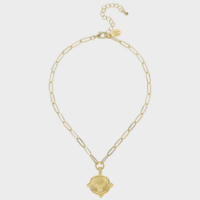 Stag Paperclip Necklace