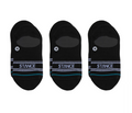 Stance Basic No Show Socks 3-Pack (Black)