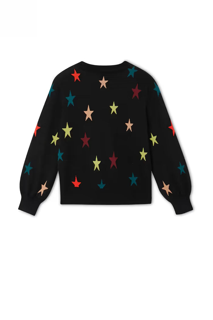 Star Cardigan (Black)
