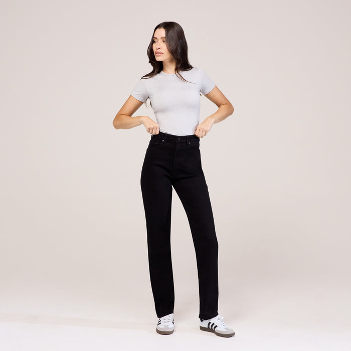 Straight Jeans - Black