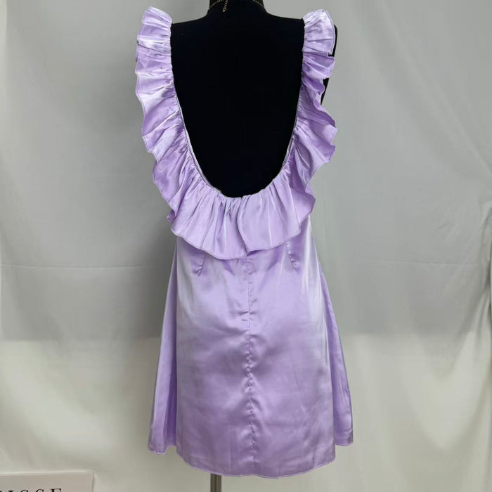 Strapless Sleeveless Mini Dress