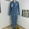 Street-Style Cutout Long-Sleeve Trench Coat