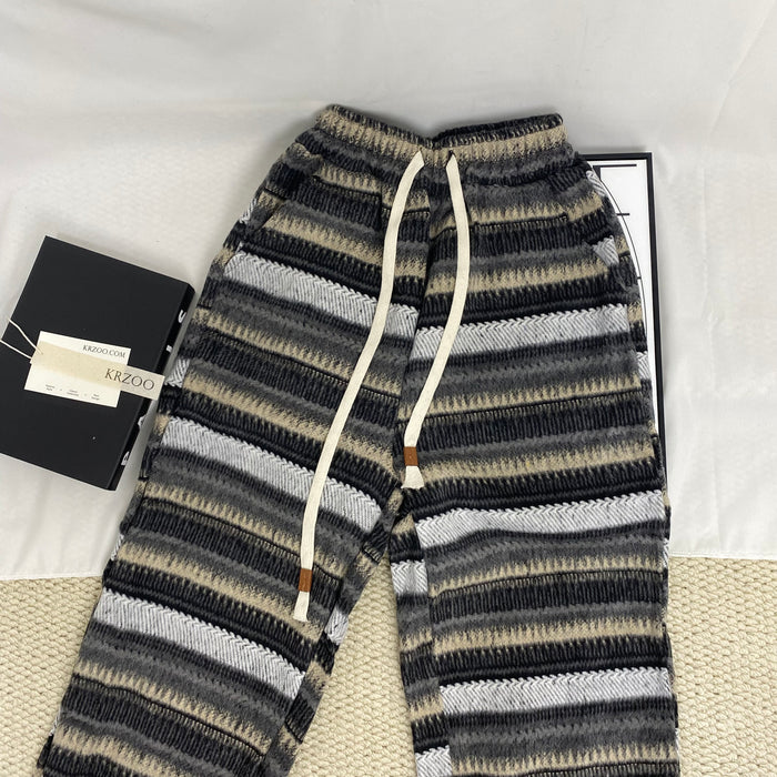 Striped Casual Pants