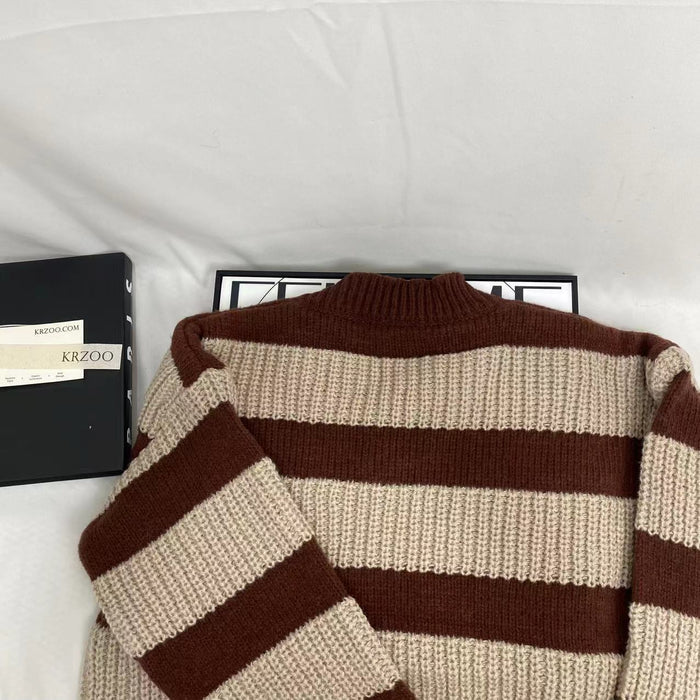 Striped Pullover Sweater