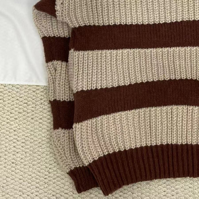 Striped Pullover Sweater