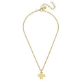 Susan Shaw Dainty Cross Necklace