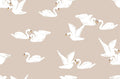 Swans Taupe - Family Fabrics B.V.