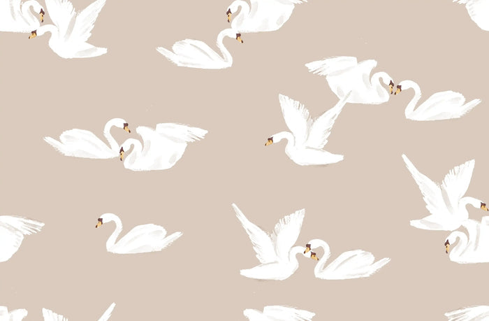 Swans Taupe - Family Fabrics B.V.