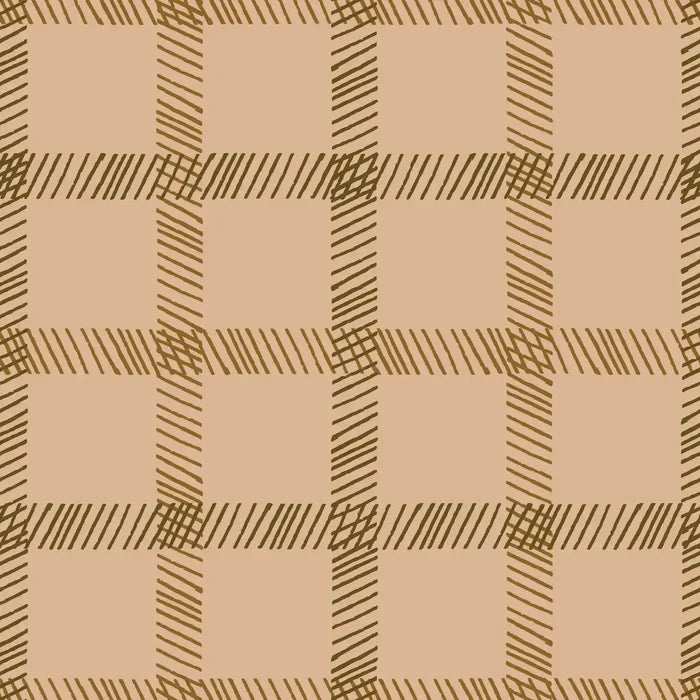 Tartan Big Caramel - Family Fabrics B.V.