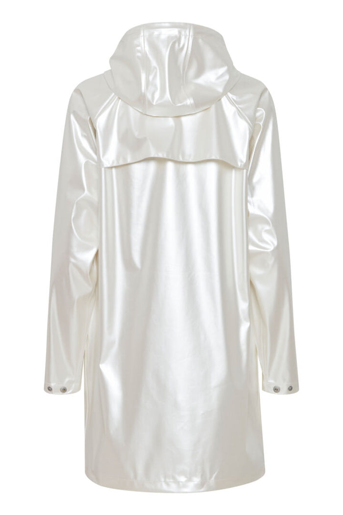 TAZAMI HOODED COAT (DUSTY SILVER)