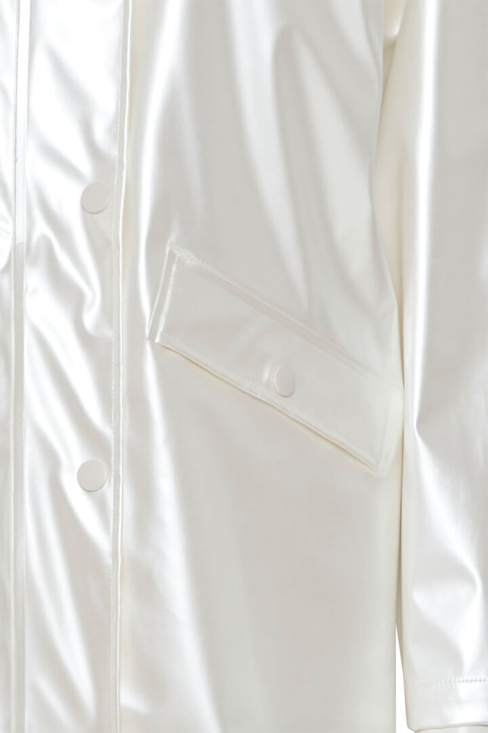 TAZAMI HOODED COAT (DUSTY SILVER)