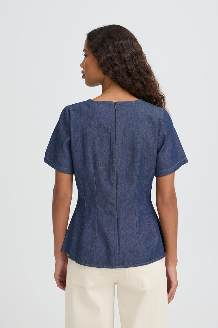 Tessa Denim Top (Denim)