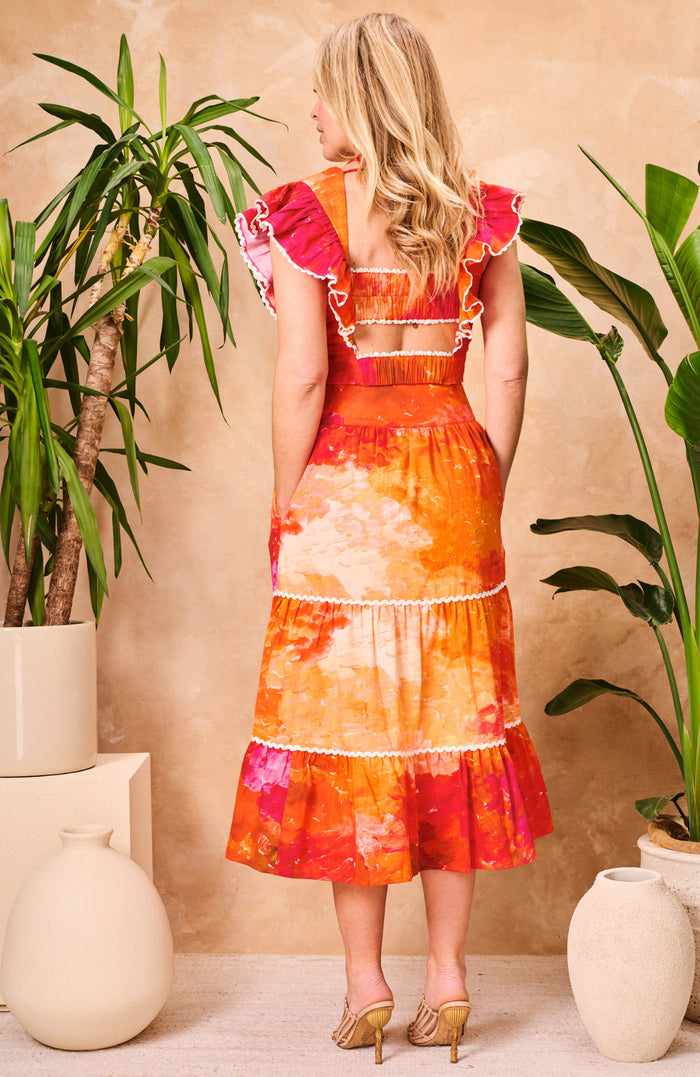 The Blythe Crop Top (Orange)