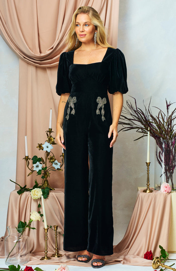 The Chelsea Jumpsuit (Black)