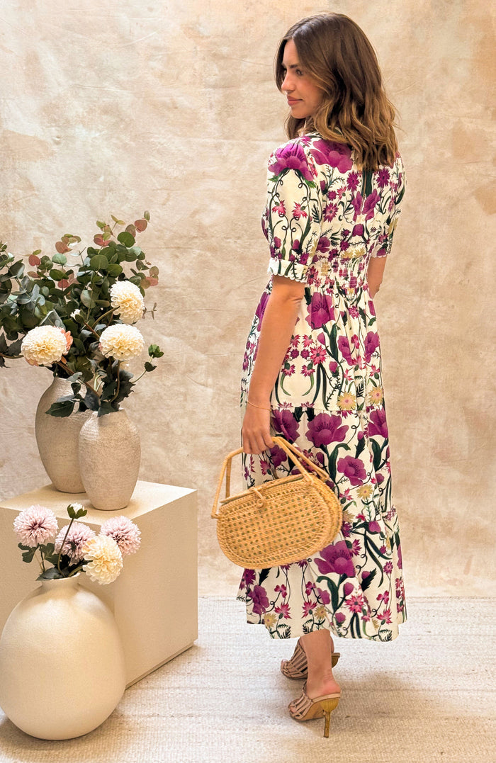 The Emily Tea Dress (Mauve)