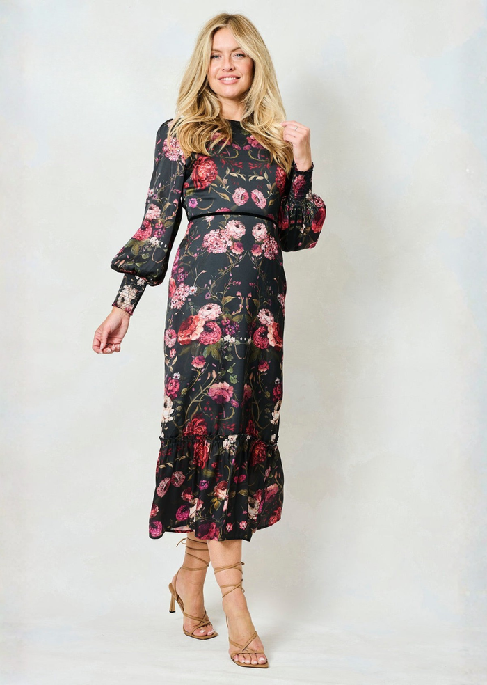 The Holly Maxi Dress (Dark/Multi)